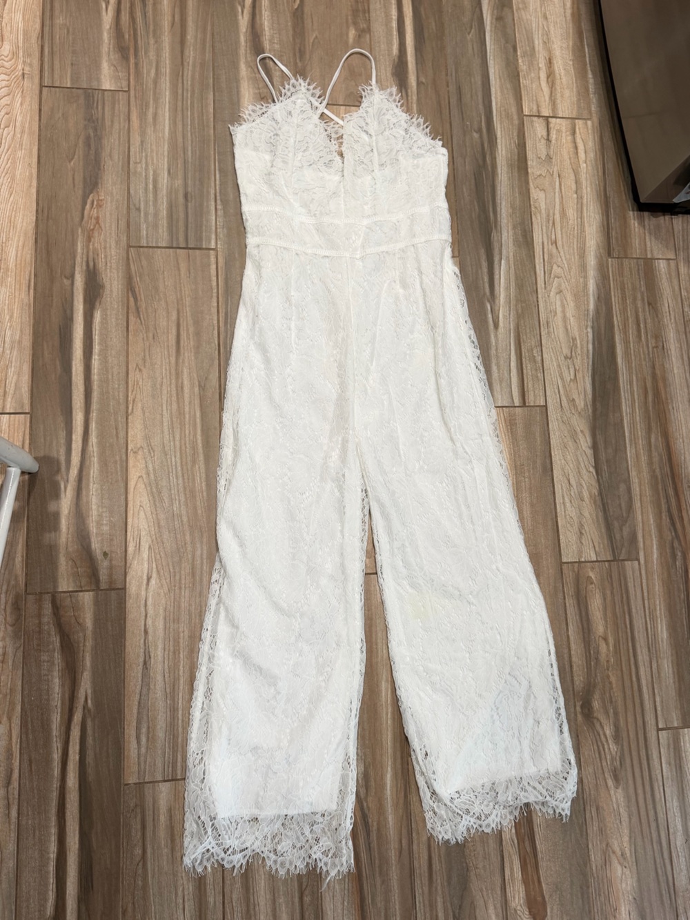 White Lace Women’s Jumpsuit